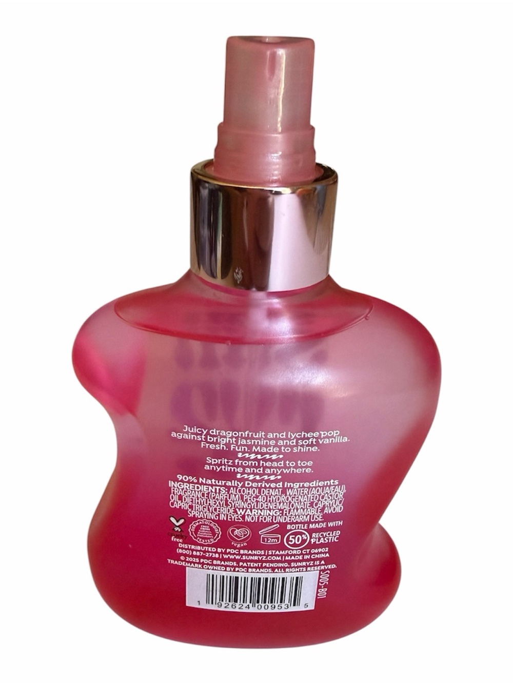 Sunryz Petal Splash Long Lasting Fragrance Body Mist 6oz Dragonfruit Vanilla - Picture 2 of 4